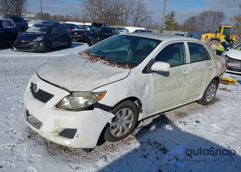 2009 Toyota Corolla Le from USA, damaged, VIN 2T1BU40E09C094528